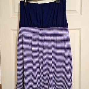 Navy Tube Dress